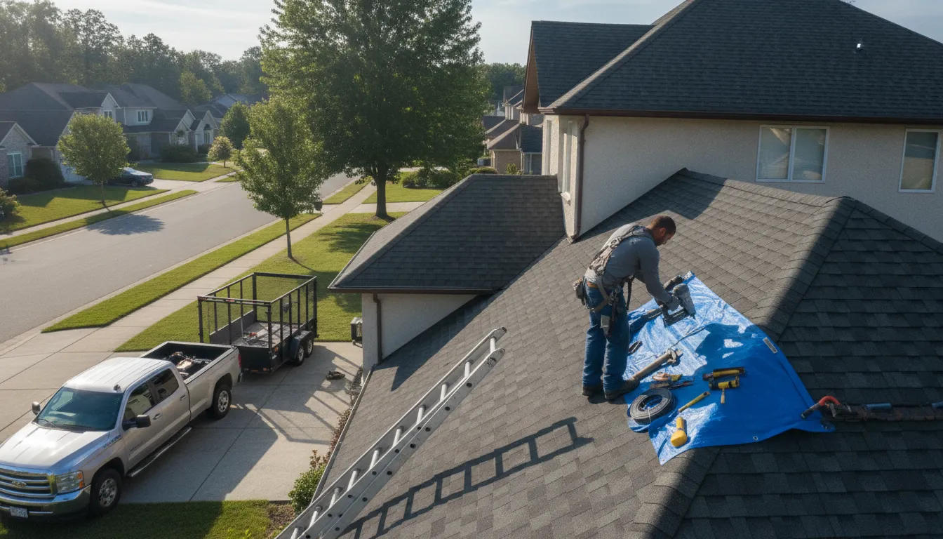 Roofing in Highmount